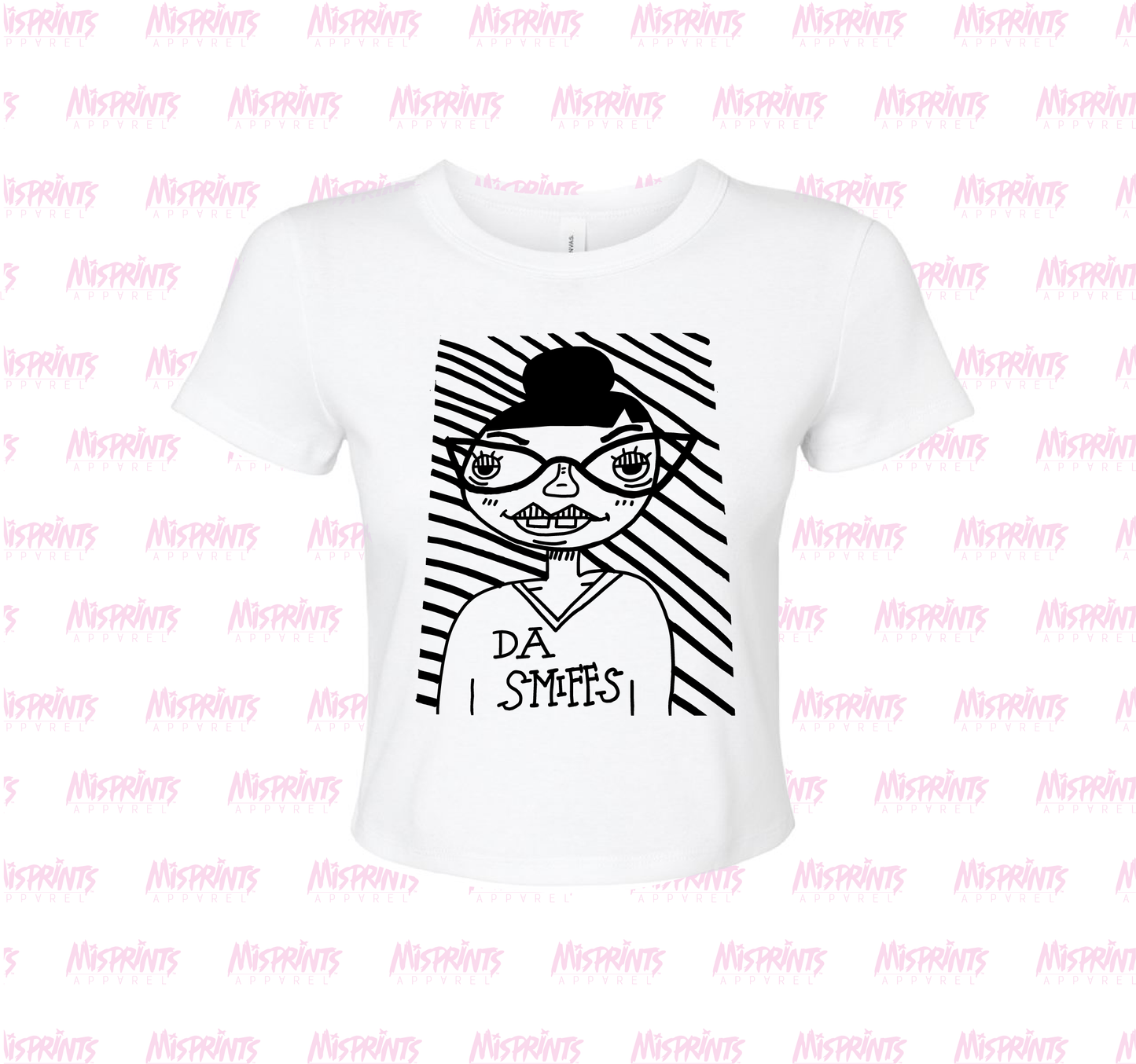 DA SMIFFS NERD WOMEN'S BABY TEE