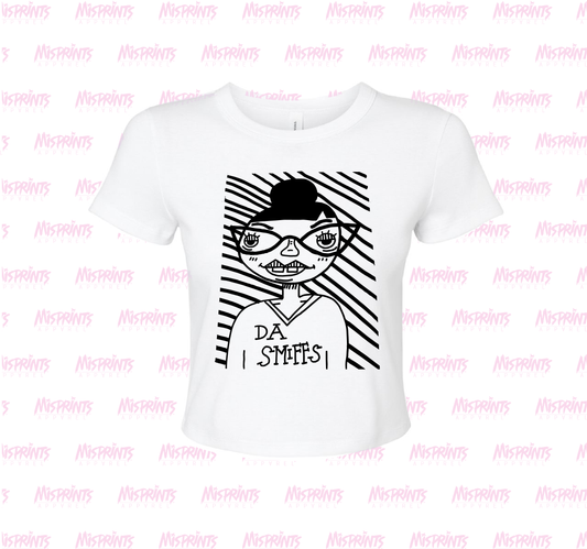 DA SMIFFS NERD WOMEN'S BABY TEE