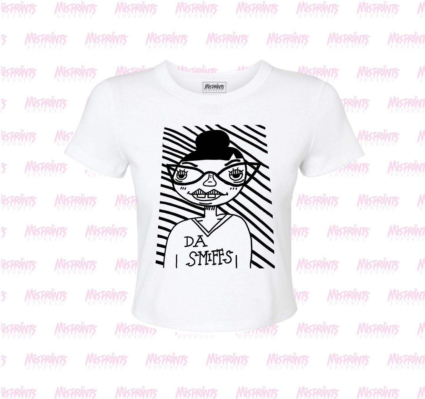 DA SMIFFS NERD WOMEN'S BABY TEE