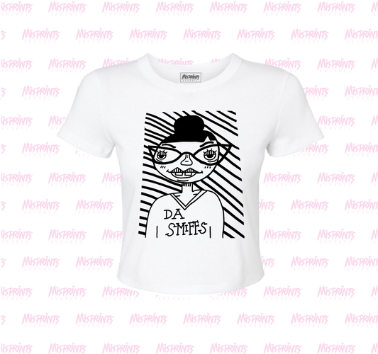 DA SMIFFS NERD WOMEN'S BABY TEE